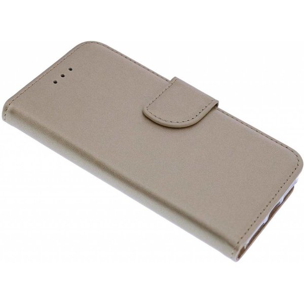 Merkloos iPhone 6 / iPhone 6S Portmeonnee hoesje / booktype case Champagne Goud