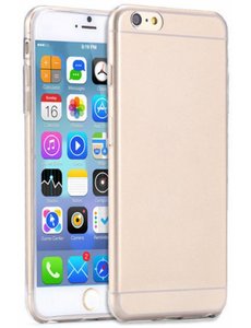 Merkloos iPhone 6 Plus / iPhone 6S Plus Ultra thin 0.3mm Gel TPU Clear transparant Case hoesje