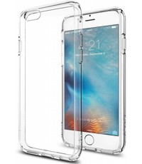 Merkloos iPhone 6S 4,7 Ultra Dun Siliconen Gel TPU Hoesje / Case / Cover Transparant Naked Skin