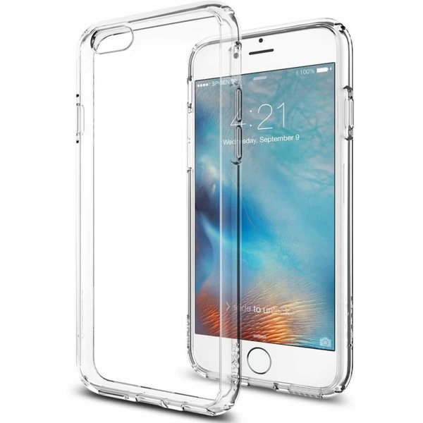 Merkloos iPhone 6S 4,7 Ultra Dun Siliconen Gel TPU Hoesje / Case / Cover Transparant Naked Skin