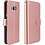 Merkloos iPhone 7 / iPhone 8 (4,7 inch) Portemonnee hoesje / booktype case Rose Goud