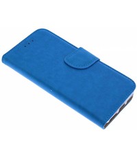 Merkloos iPhone 7 / iPhone 8 Portmeonnee hoesje / booktype case Blauw