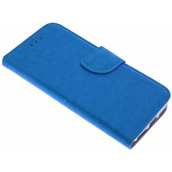 Merkloos iPhone 7 / iPhone 8 Portmeonnee hoesje / booktype case Blauw