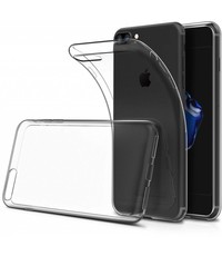 Merkloos iPhone 8 transpatrant anti slip clear protector case hoesje