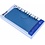 Merkloos iPhone SE / 5 / 5S Portmeonnee hoesje / booktype case Blauw