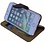 Merkloos iPhone SE / 5 / 5S Portmeonnee hoesje / booktype case Bruin