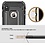 Merkloos iPhone X / Xs Dual layer Rugged Armor hoesje / Hard PC & TPU Hybrid case zwart