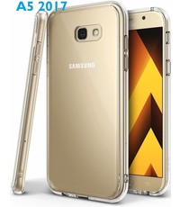 Merkloos Luxe Samsung Galaxy A5 2017 ultra dunne silicone transparant slim fit TPU case hoesje