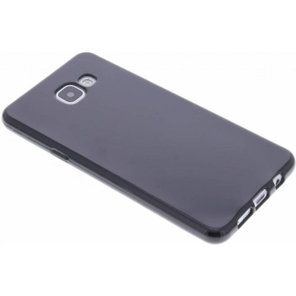 Merkloos Samsung Galaxy A3 (2016 A310F) Gel tpu ultra thin back case cover Zwart
