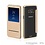 Merkloos Samsung Galaxy S8+ (Plus) window view folio flip cover (slide to answer) hoesje Champagne Goud