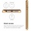 Merkloos Samsung Galaxy S8+ (Plus) window view folio flip cover (slide to answer) hoesje Champagne Goud