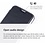 Merkloos Samsung Galaxy S8+ Plus Folio Flip hoesje + Pasjes met ultra Dunne transparant TPU cover Zwart