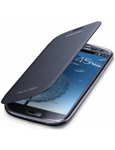 Samsung Samsung i9300 Samsung Galaxy S3 EFC-1G6FBEC Flip Cover Chrome Blue