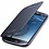 Samsung Samsung i9300 Galaxy S3 EFC-1G6FBEC Flip Cover Chrome Blue