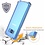 Merkloos Shock Proof (Drop Cushion) Case met TPU Soft Frame hoesje voor Samsung Galaxy S8 Transparant Doorzichtig