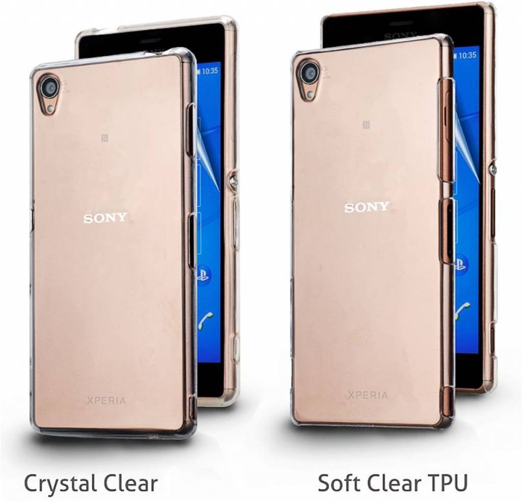Aanvankelijk Acht Overleg Sony Xperia M5 Transparant Gel TPU ultra dun case cover hoesje -  Phonecompleet.nl