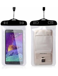 Merkloos Waterdichte telefoon hoesje / waterbestendig pouch voor LG G5 / G4 / G3 / G4 Style / G4C / J1 / J7 / J5 / A5 / A3 / A7 / A8 / A9 / HTC M9 / M9 Plus / M8 / M8 Mini