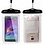 Merkloos Waterdichte telefoon hoesje / waterbestendig pouch voor LG G5 / G4 / G3 / G4 Style / G4C / J1 / J7 / J5 / A5 / A3 / A7 / A8 / A9 / HTC M9 / M9 Plus / M8 / M8 Mini
