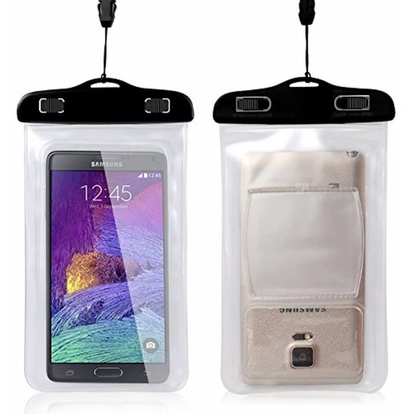 Merkloos Waterdichte telefoon hoesje / waterbestendig pouch voor Xperia Z5 / Z5 premium / Z5 Mini / Z4 / Z4 / Z2 / Z3 / Z1, Huawei P9 / P8 Lite / P7 / G8 / G7