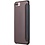 Merkloos iPhone 8 Plus / iPhone 7 Plus hoesje Window View Folio Brushed Hard Shell Clear Back Zwart