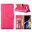 Merkloos  Samsung Galaxy Note 9 Portmeonnee Hoesje / Book Style Case Pink