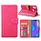 Merkloos Huawei P Smart+ (Plus) Roze Booktype / Portemonnee TPU Lederen Hoesje