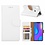 Merkloos Huawei P Smart+ (Plus) Wit Booktype / Portemonnee TPU Lederen Hoesje