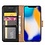 Merkloos iPhone Xs Max Zwart Booktype / Portemonnee TPU Lederen Hoesje