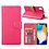 Merkloos iPhone Xs Max Roze Booktype / Portemonnee TPU Lederen Hoesje