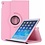 Merkloos Apple iPad Pro 10.5 (2017) hoesje 360 Rotating hoesje Case + 4 in 1 Styuls Licht Roze