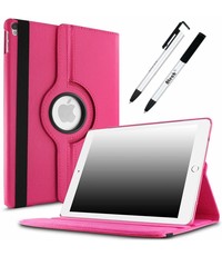 Merkloos Apple iPad Pro 10.5 (2017) hoesje 360 Rotating hoesje Case + 4 in 1 Styuls Pink