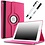 Merkloos Apple iPad Pro 10.5 (2017) hoesje 360 Rotating hoesje Case + 4 in 1 Styuls Pink