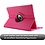 Merkloos Apple iPad Pro 10.5 (2017) hoesje 360 Rotating hoesje Case + 4 in 1 Styuls Pink