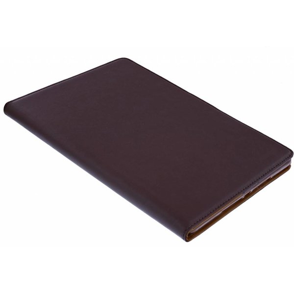 Merkloos Premium Luxe hoesje voor iPad 2017 Folio Cover hoesje Bruin