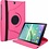 Merkloos Samsung Galaxy Tab S2 8.0 inch (SM-T710 / T715) Tablet Case met 360ﾰ draaistand cover hoesje - Pink - Roze