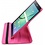 Merkloos Samsung Galaxy Tab S2 8.0 inch (SM-T710 / T715) Tablet Case met 360ﾰ draaistand cover hoesje - Pink - Roze