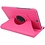 Merkloos Samsung Galaxy Tab S2 8.0 inch (SM-T710 / T715) Tablet Case met 360ﾰ draaistand cover hoesje - Pink - Roze