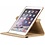 Merkloos iPad Air 2 Rotatie hoesje met stand Champagne Goud