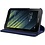 Merkloos Samsung Galaxy Tab 3 - Lite 7.0 inch (T110 / T111 / T113) Tablet Case hoesje 360 Draaibaar - Donker Blauw