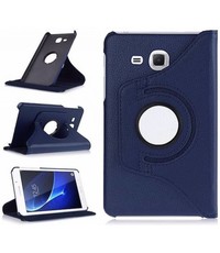 Merkloos Samsung Galaxy Tab A 7.0 inch (2016) T280 / T285 hoesje 360 graden draaibare Case Donker Blauw