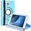 Merkloos Samsung Galaxy Tab A 7.0 inch (2016) T280 / T285 hoesje 360 graden draaibare Case Licht Blauw
