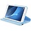Merkloos Samsung Galaxy Tab A 7.0 inch (2016) T280 / T285 hoesje 360 graden draaibare Case Licht Blauw