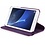 Merkloos Samsung Galaxy Tab A 7.0 inch T280 / T285 Case met 360ᄚ draaistand cover hoesje - Paars