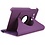 Merkloos Samsung Galaxy Tab A 7.0 inch T280 / T285 Case met 360ᄚ draaistand cover hoesje - Paars