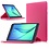 Merkloos Samsung Galaxy Tab A 9,7 inch SM-T550 Tablet Case met 360ﾰ draaistand cover hoesje - Pink - Roze