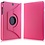 Merkloos Samsung Galaxy Tab A 9,7 inch SM-T550 Tablet Case met 360ﾰ draaistand cover hoesje - Pink - Roze