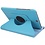 Merkloos Samsung Galaxy Tab S2 8 inch (SM-T710 / T715) Tablet Case met 360ﾰ draaistand cover hoesje - Blauw