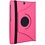 Merkloos Samsung Galaxy Tab S2 9,7 inch (SM- T810) Tablet Case met 360ﾰ draaistand cover hoesje - Pink - Roze