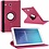 Merkloos Tablet hoesje 360ﾰ draaibaar voor Samsung Galaxy Tab E 9,6 inch Tab E T560 / T561 - Pink / Roze