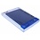 Merkloos iPad Air Case cover 360 graden draaibare hoesje - Donker Blauw